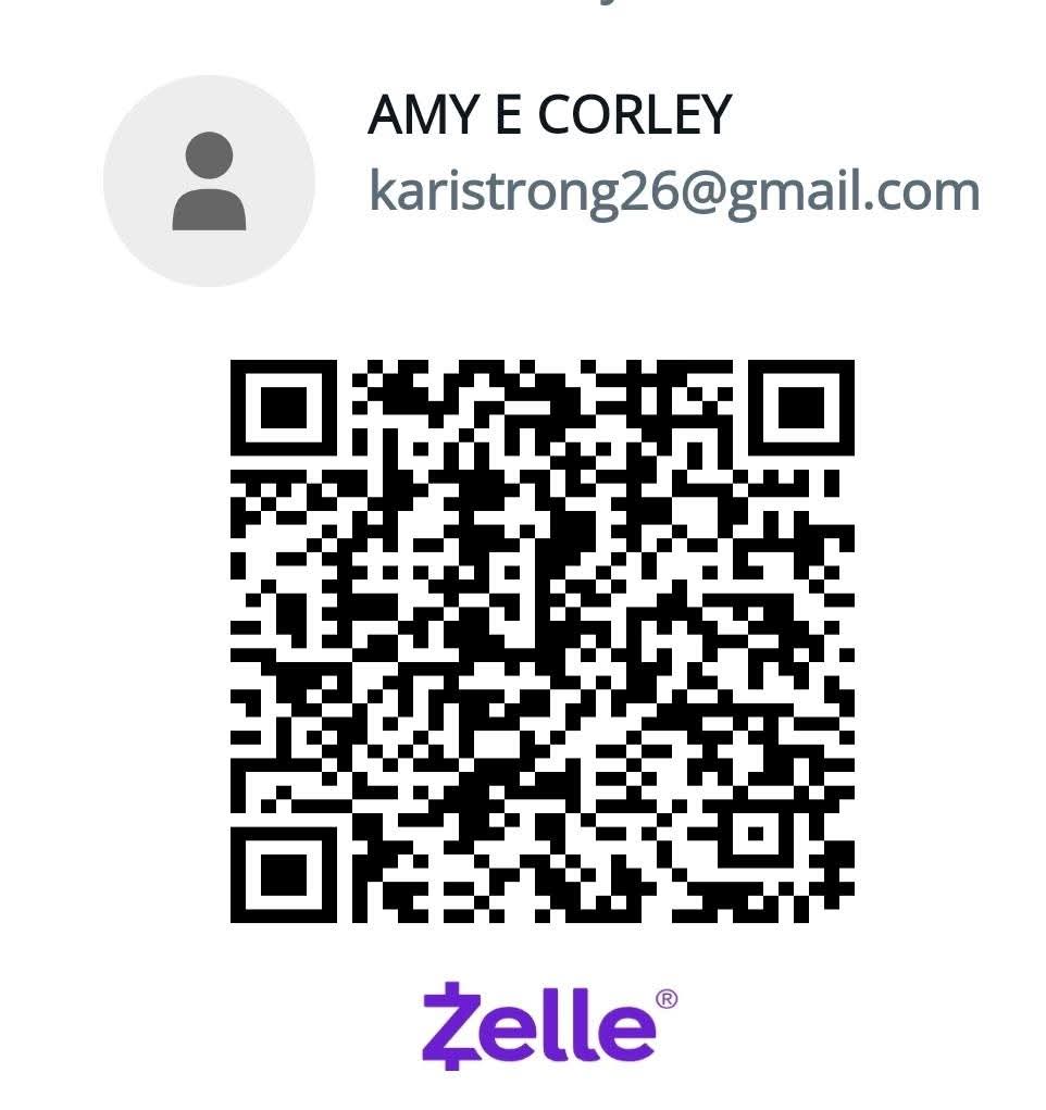 Zelle QR code for karistrong26@gmail.com